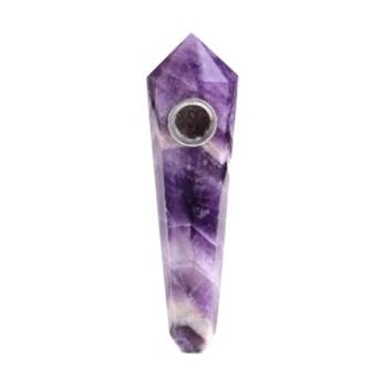 Cotton Candy Quartz Crystal Pipe Amethyst Steinbach Vape SuperStore and Bong Shop Manitoba Canada