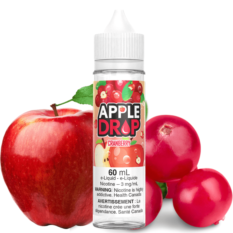 Cranberry by Apple Drop E-Liquid 3mg / 60ml Steinbach Vape SuperStore and Bong Shop Manitoba Canada