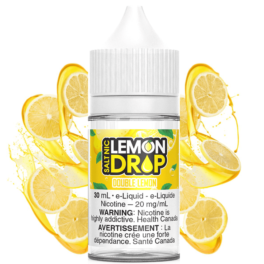 Double Lemon Salts By Lemon Drop E-Liquid 30ml / 12mg Steinbach Vape SuperStore and Bong Shop Manitoba Canada