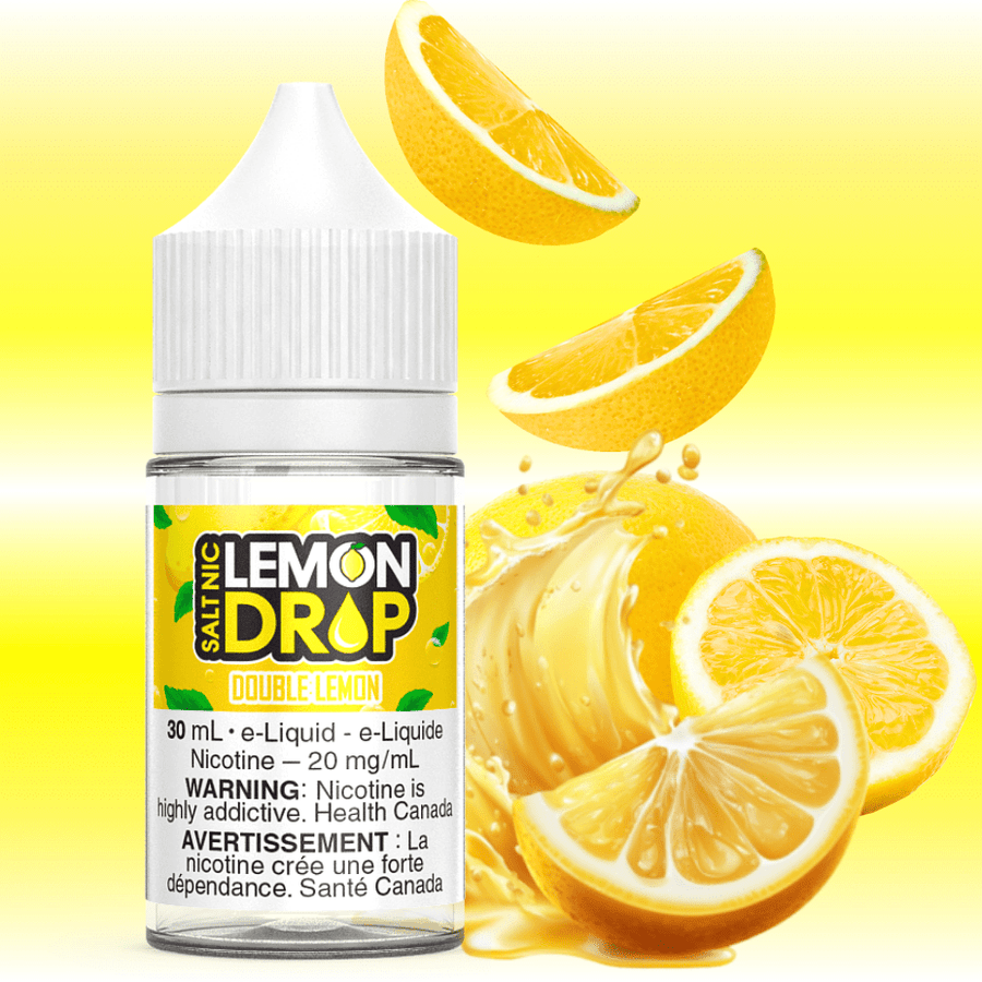 Double Lemon Salts By Lemon Drop E-Liquid Steinbach Vape SuperStore and Bong Shop Manitoba Canada