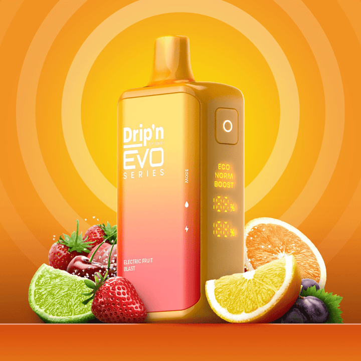 Drip'n by Envi EVO 28k Disposable Vape-Electric Fruit Blast Manitoba Vape SuperStore and Bong Shop