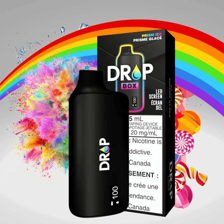 Drop Box 8500 Disposable Vape-Prism Ice 15ml / 8500Puffs Steinbach Vape SuperStore and Bong Shop Manitoba Canada