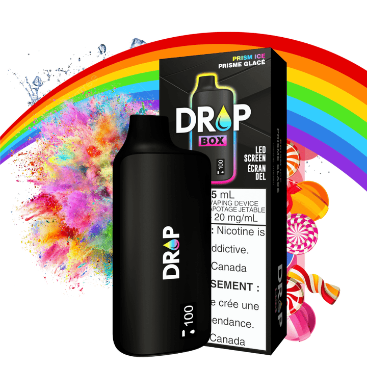 Drop Box 8500 Disposable Vape-Prism Ice 15ml / 8500Puffs Steinbach Vape SuperStore and Bong Shop Manitoba Canada