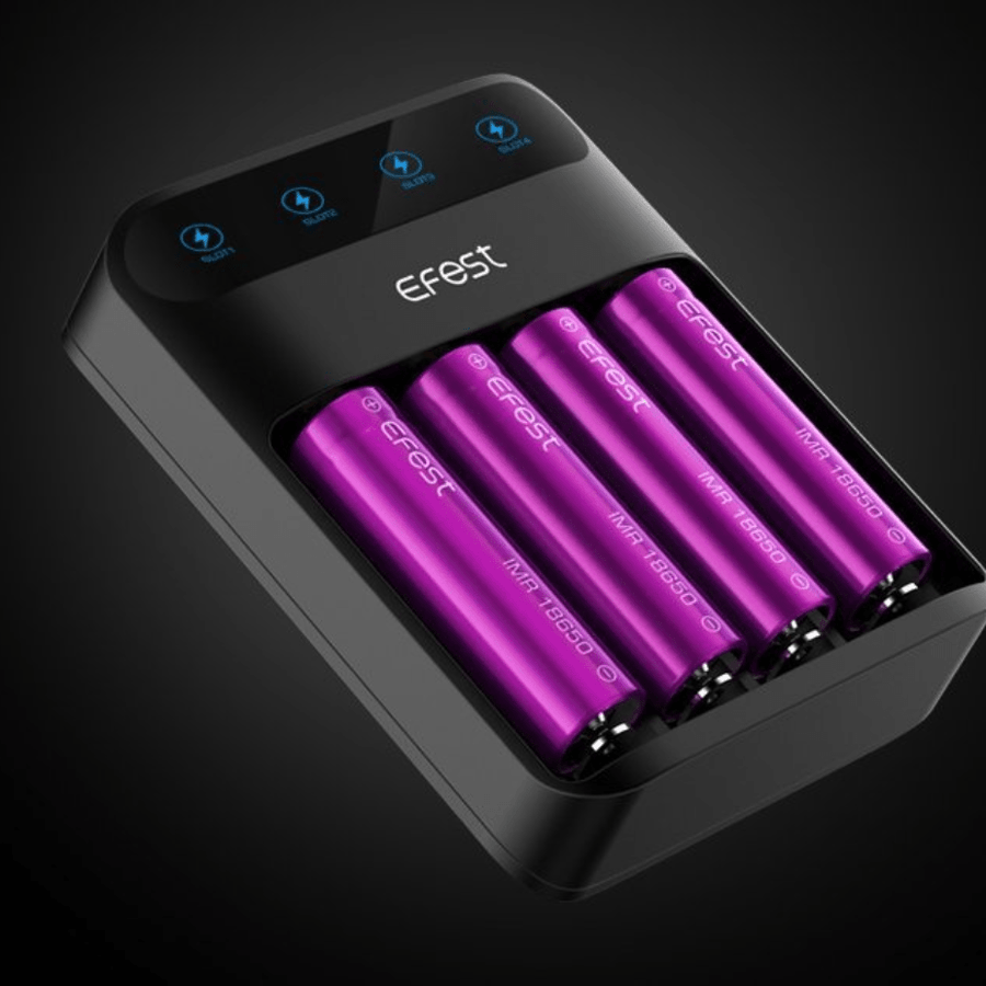 Efest Lush Q4 Battery Charger Steinbach Vape SuperStore and Bong Shop Manitoba Canada
