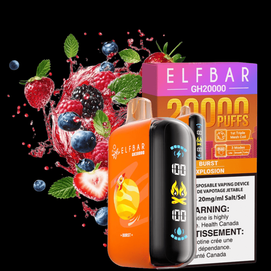 ElfBar GH20K Disposable Vape-Burst Steinbach Vape SuperStore and Bong Shop Manitoba Canada