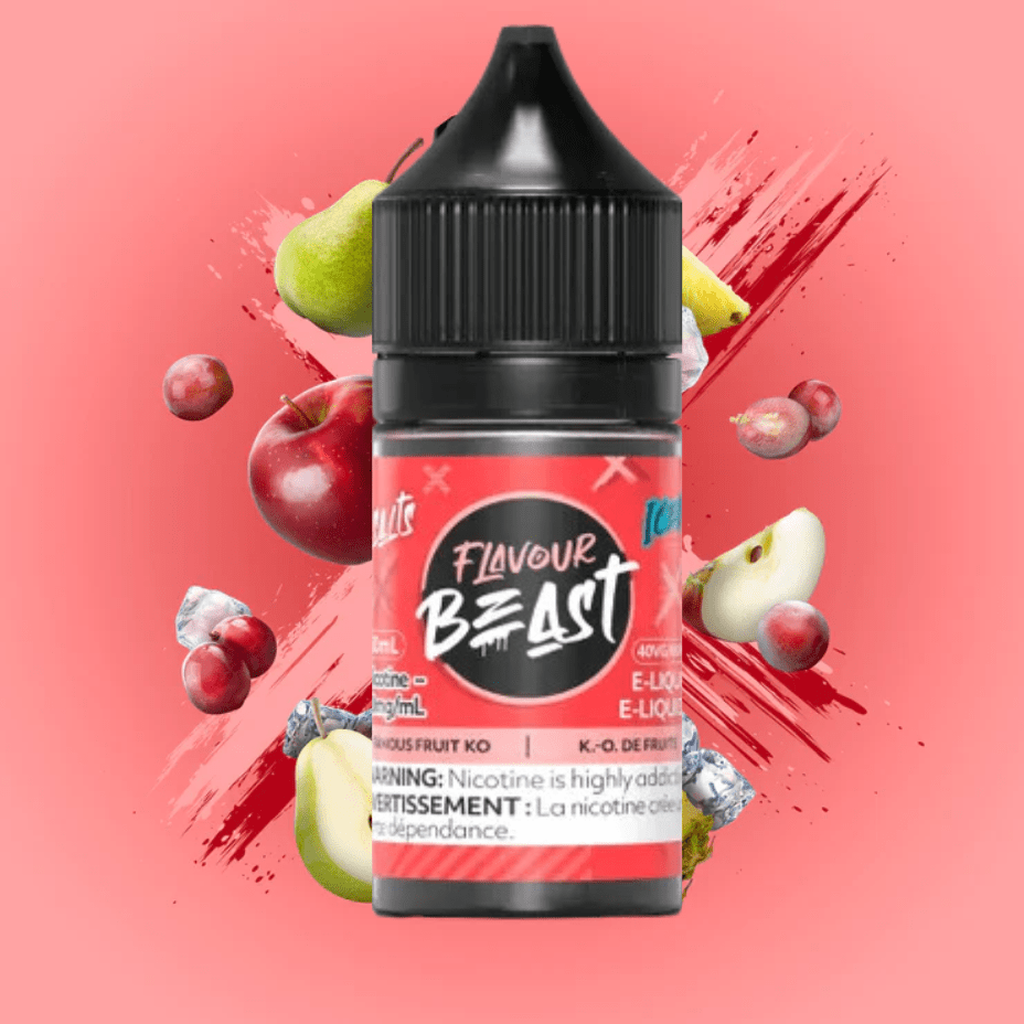 Famous Fruit KO Iced by Flavour Beast Salts 30ml / 20mg Steinbach Vape SuperStore and Bong Shop Manitoba Canada