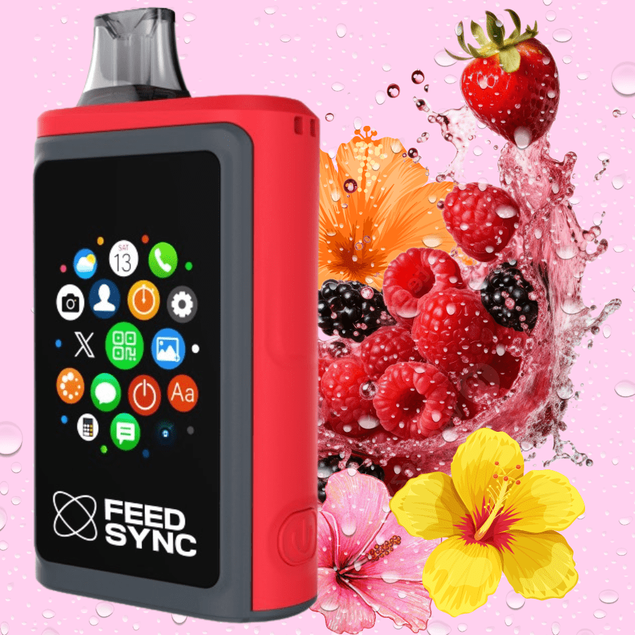 FEED Sync 25K Disposable Vape - Berry Blossom 25000 Puffs / 20mg Steinbach Vape SuperStore and Bong Shop Manitoba Canada