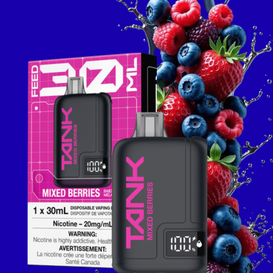 Feed Tank 120k Disposable Vape-Mixed Berries Steinbach Vape SuperStore and Bong Shop Manitoba Canada