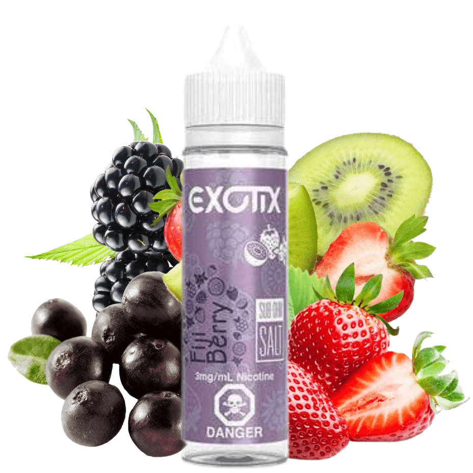 Fiji Berry By Exotix E-Liquid 60mL / 3mg Steinbach Vape SuperStore and Bong Shop Manitoba Canada