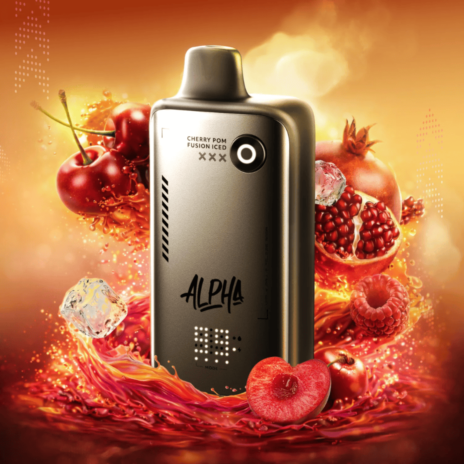 Flavour Beast Alpha 80K Disposable Vape-Cherry Pom Fusion Iced 80k / 20mg Steinbach Vape SuperStore and Bong Shop Manitoba Canada