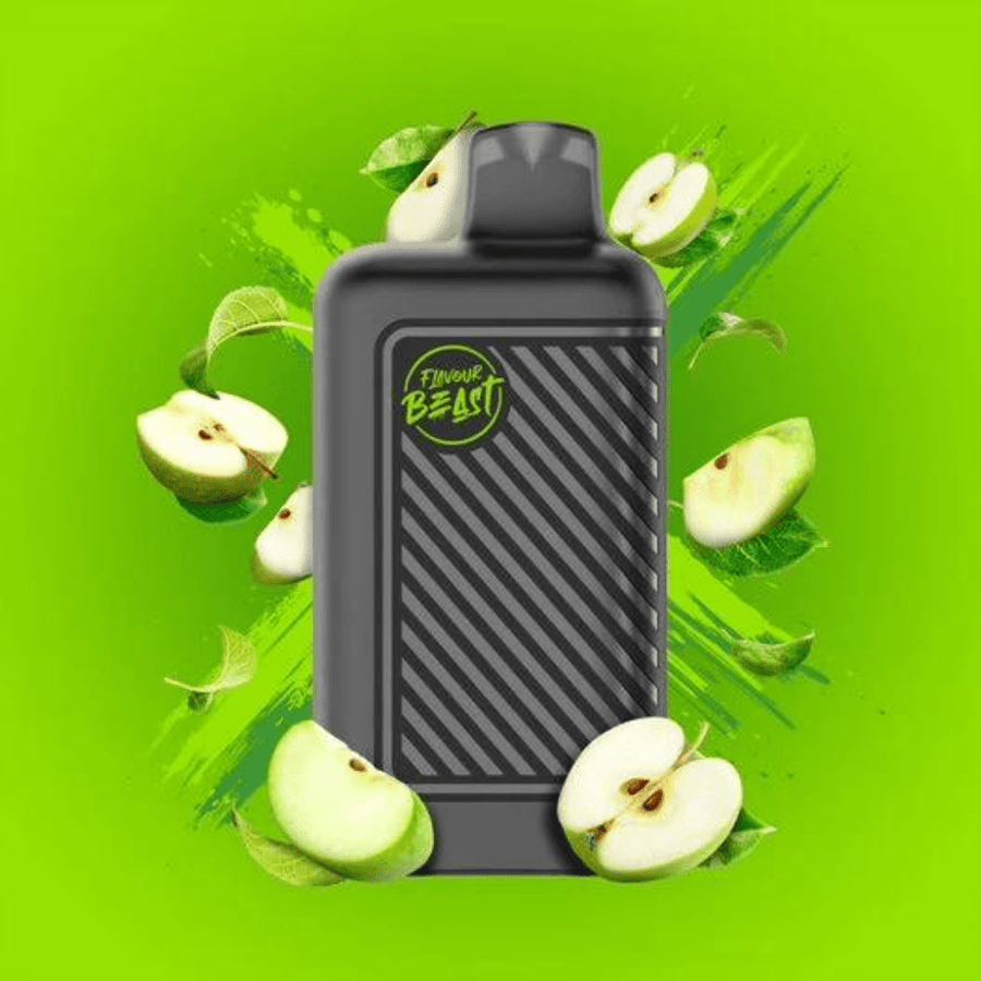 Flavour Beast Beast Mode 8K Disposable-Gusto Green Apple 20mg / 8000 Puffs Steinbach Vape SuperStore and Bong Shop Manitoba Canada