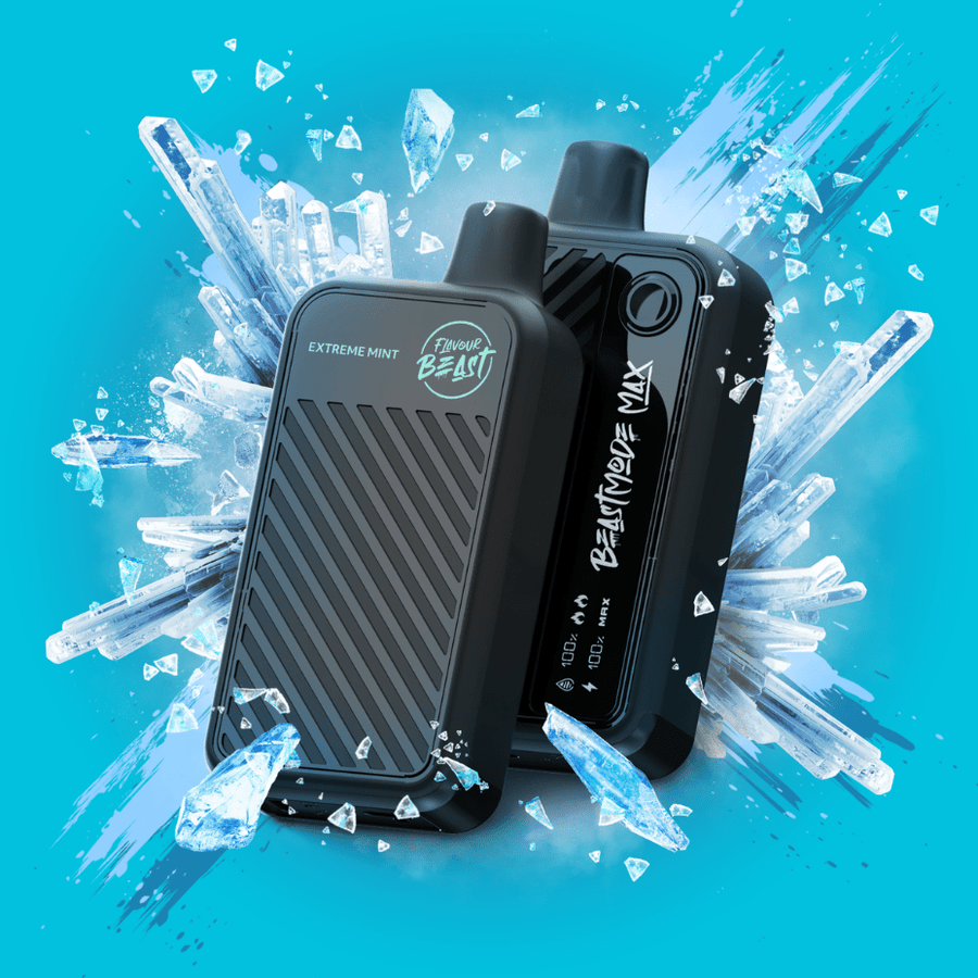 Flavour Beast Beast Mode Max 18k Disposable-Extreme Mint Iced 20ml / 18000 Puffs Steinbach Vape SuperStore and Bong Shop Manitoba Canada