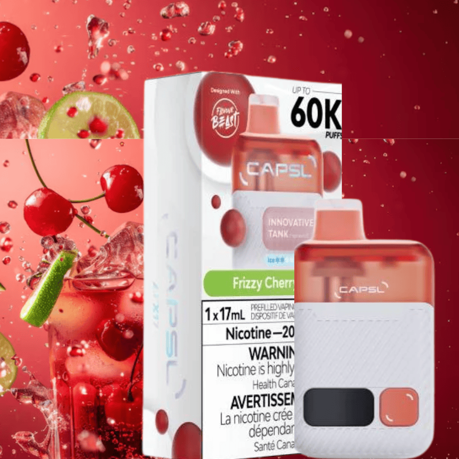 Flavour Beast CAPSL AFX17 60K Disposable Vape-Frizzy Cherry Lime Steinbach Vape SuperStore and Bong Shop Manitoba Canada