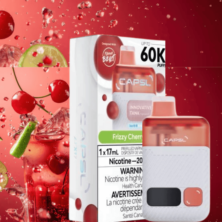 Flavour Beast CAPSL AFX17 60K Disposable Vape-Frizzy Cherry Lime Steinbach Vape SuperStore and Bong Shop Manitoba Canada