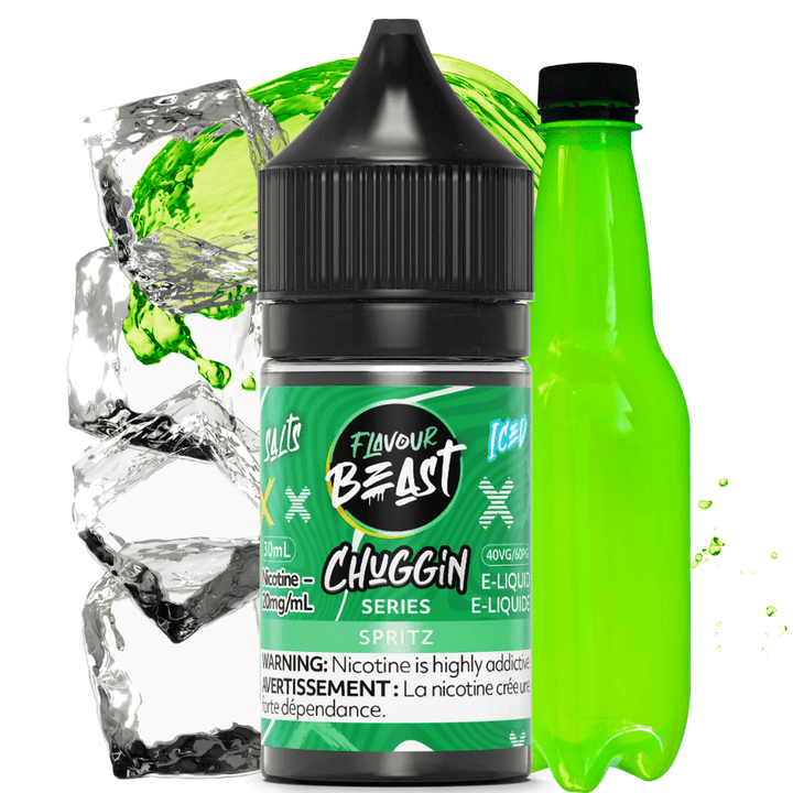 Flavour Beast Chuggin' Salt-Spritz 30ml / 20mg Steinbach Vape SuperStore and Bong Shop Manitoba Canada