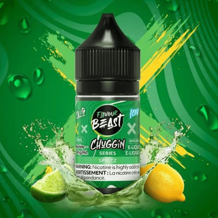 Flavour Beast Chuggin' Salt-Spritz 30ml / 20mg Steinbach Vape SuperStore and Bong Shop Manitoba Canada