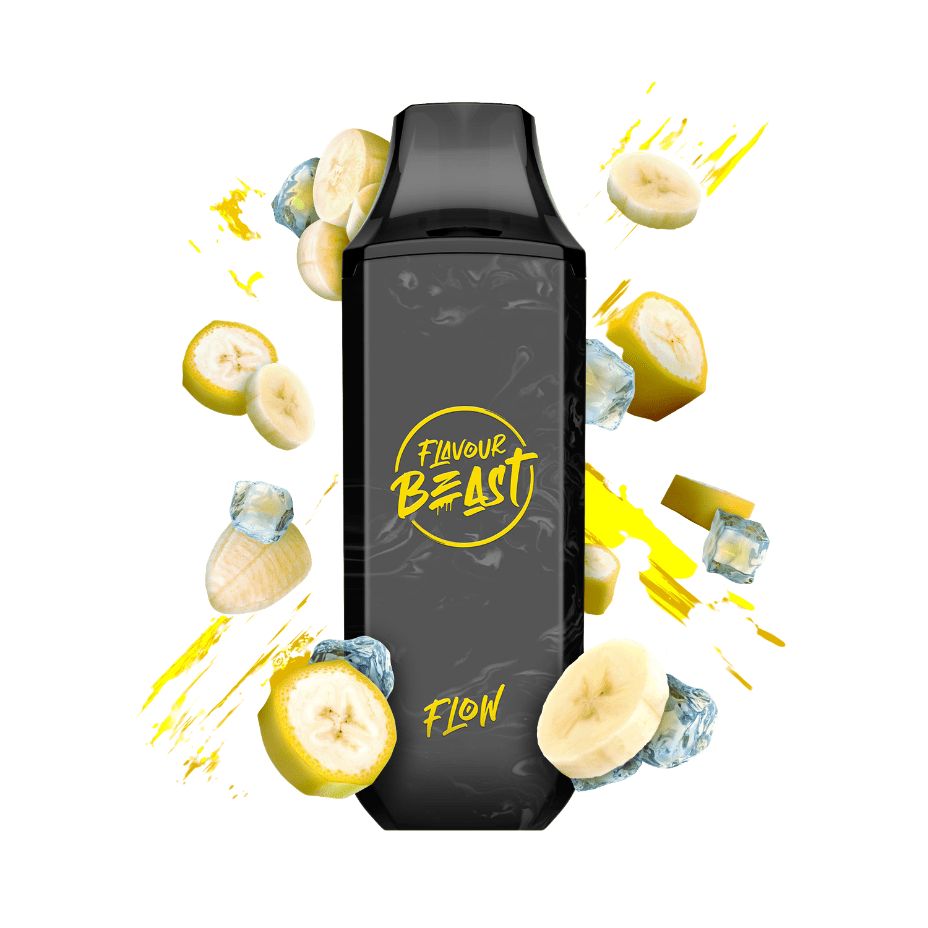 Flavour Beast Flavour Beast Flow 4000 Puff Disposable Vape-Bussin Banana Iced 10ml / 20mg
