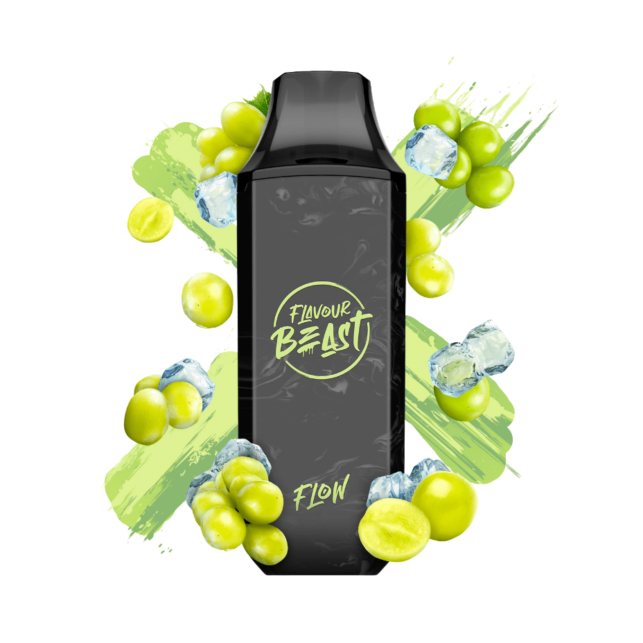 Flavour Beast Flavour Beast Flow 4000 Puff Disposable-Wild White Grape Iced 4000 Puffs / 20mg Flavour Beast Disposable-Wild White Grape Iced-Steinbach Vape SuperStore & Bong Shop MB, Canada