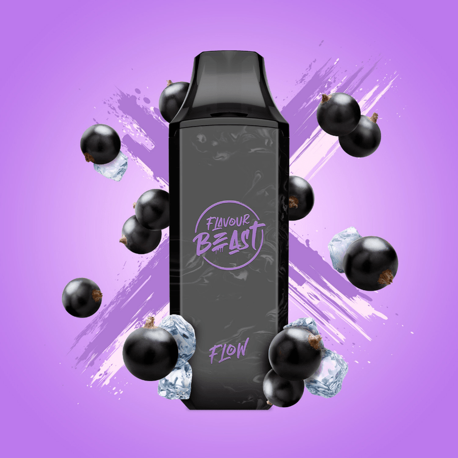Flavour Beast Flavour Beast Flow Disposable-Bumpin' Blackcurrant Iced 20mg / 4000 Puffs Flavour Beast Disposable-Blackcurrant Iced-Steinbach Vape SuperStore & Bong Shop MB, Canada