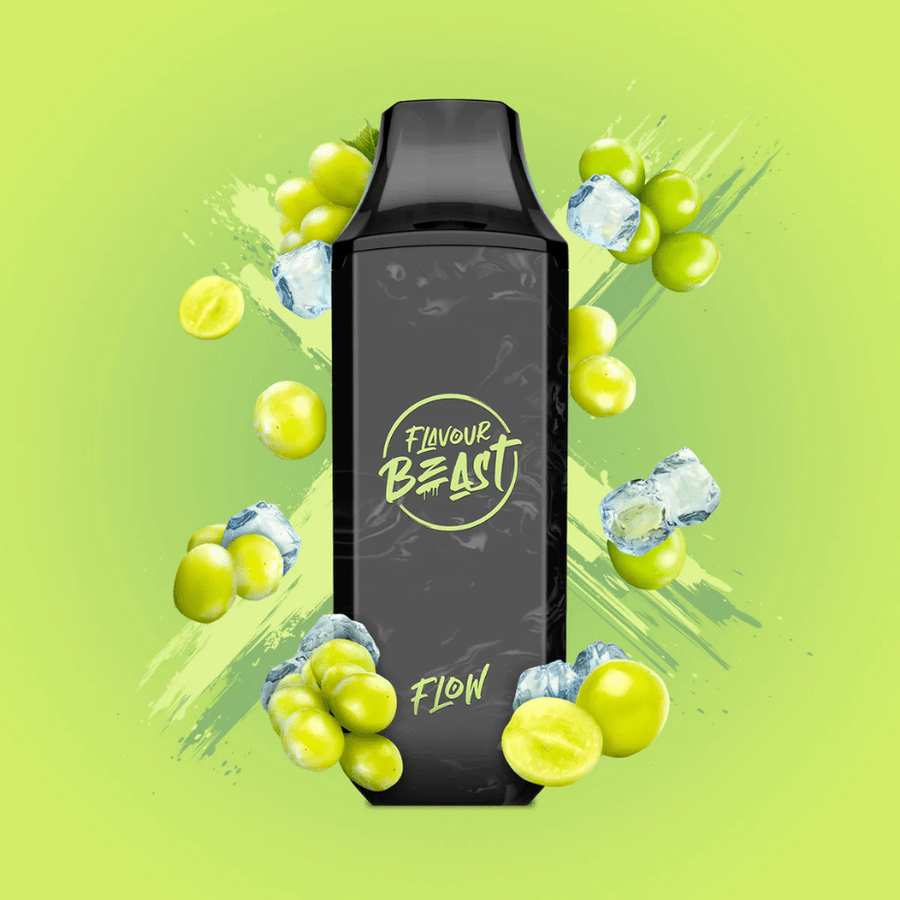 Flavour Beast Flow 4000 Puff Disposable-Wild White Grape Iced 4000 Puffs / 20mg Steinbach Vape SuperStore and Bong Shop Manitoba Canada