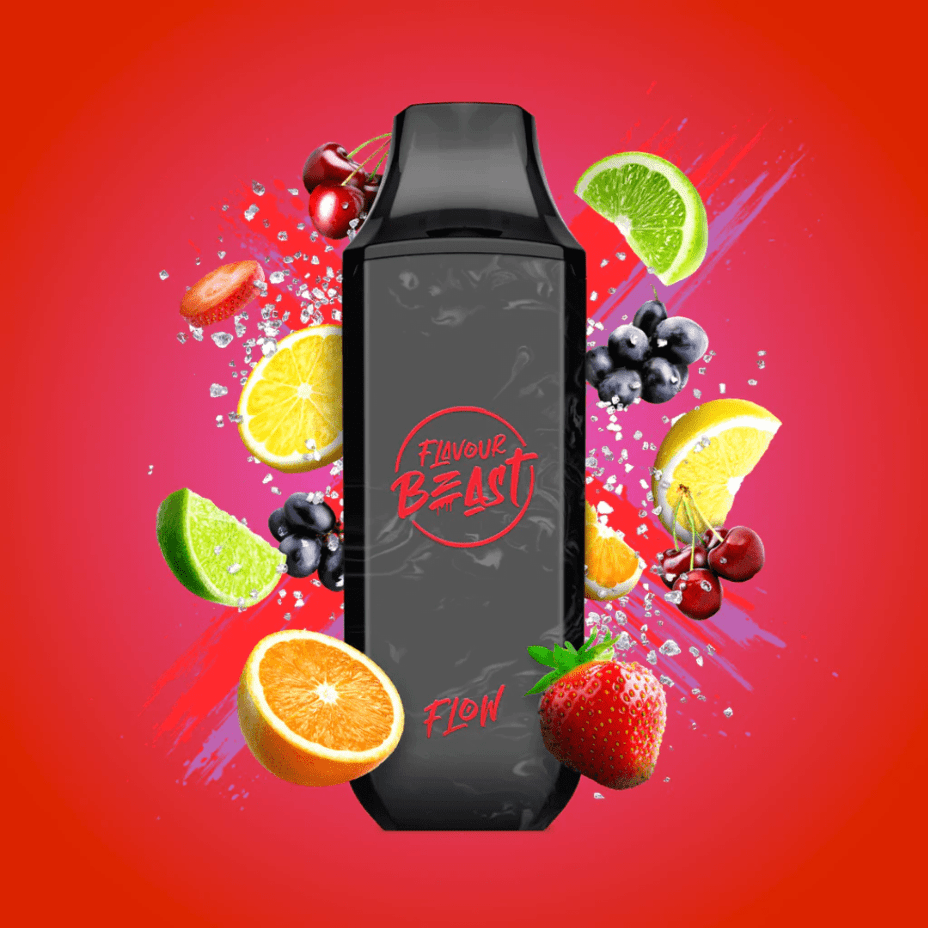 Flavour Beast Flow Disposable Vape-Flippin Fruit Flash 20mg / 4000 Puffs Steinbach Vape SuperStore and Bong Shop Manitoba Canada