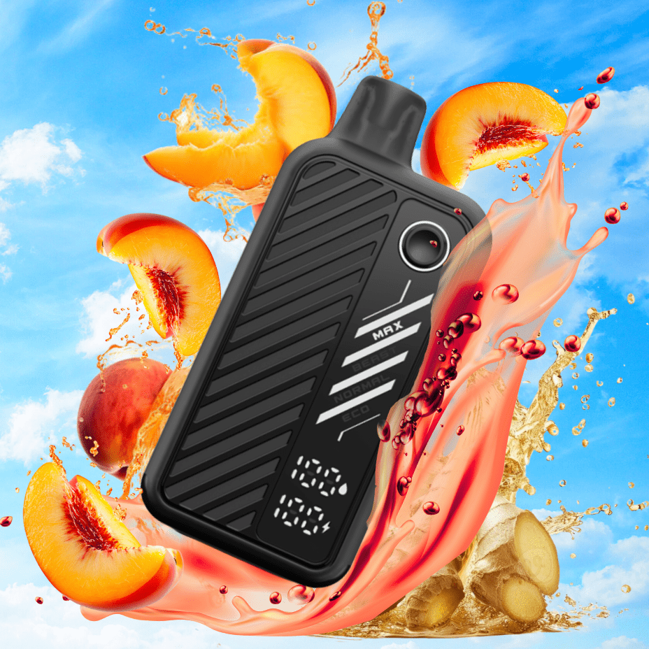 Flavour Beast Max 2 Disposable Vape-Peach Canada D ICED 50000 Puffs / 20mg Steinbach Vape SuperStore and Bong Shop Manitoba Canada