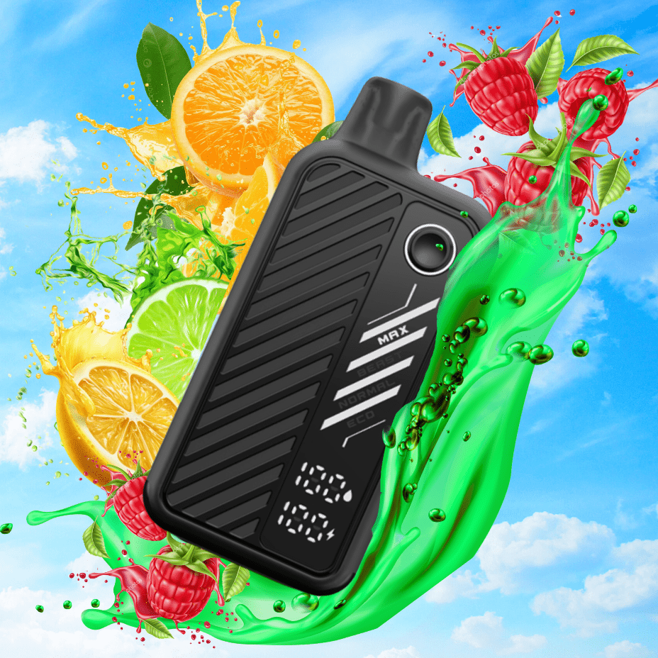 Flavour Beast Max 2 Disposable Vape-Raspberry Green Dew ICED 50000 Puffs / 20mg Steinbach Vape SuperStore and Bong Shop Manitoba Canada