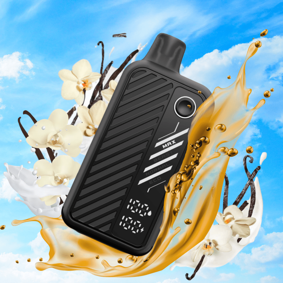 Flavour Beast Max 2 Disposable Vape-Vanilla Classic ICED 50000 Puffs / 20mg Steinbach Vape SuperStore and Bong Shop Manitoba Canada