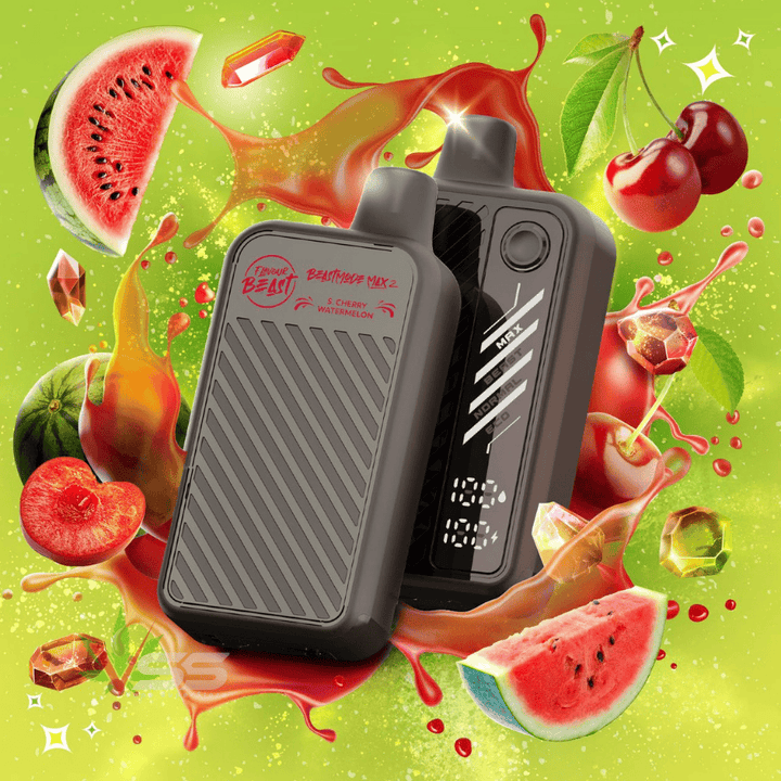 Flavour Beast Mode Max 2 50k Disposable Vape Gushin S. Cherry Watermelon Steinbach Vape SuperStore and Bong Shop Manitoba Canada