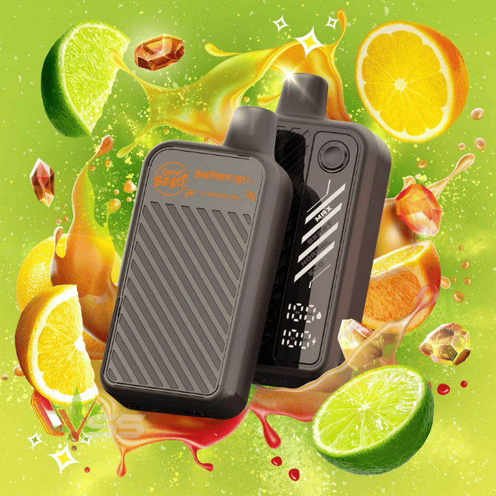 Flavour Beast Mode Max 2 50k Disposable Vape Gushin S. Orange Lime Steinbach Vape SuperStore and Bong Shop Manitoba Canada
