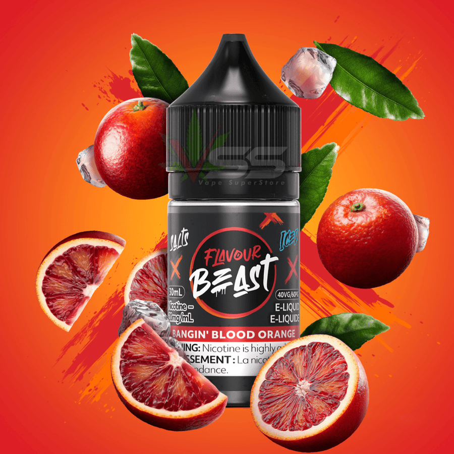 Flavour Beast Salt - Bangin' Blood Orange Ice Steinbach Vape SuperStore and Bong Shop Manitoba Canada