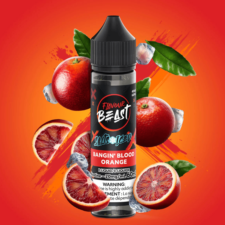Flavour Beast Salt - Bangin Blood Orange Iced 60ml 20mg / 60ml Steinbach Vape SuperStore and Bong Shop Manitoba Canada