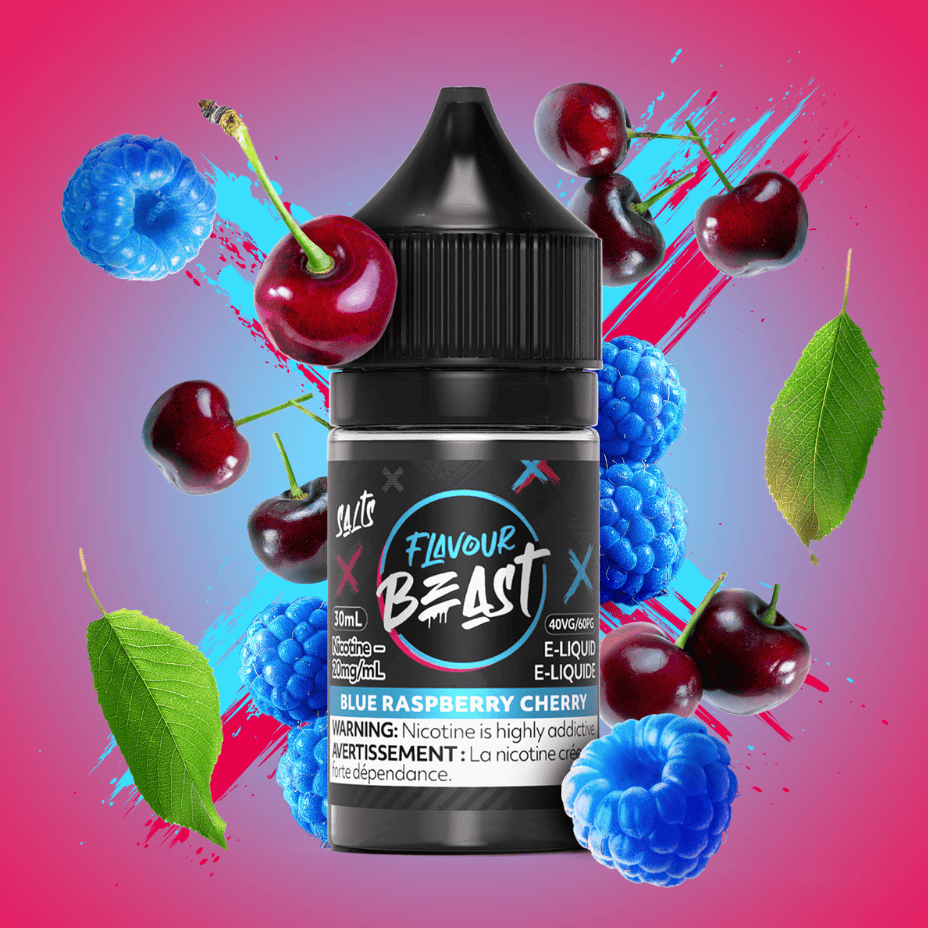 Flavour Beast Salt - Blue Raspberry Cherry 30ml Steinbach Vape SuperStore and Bong Shop Manitoba Canada