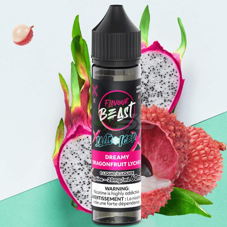 Flavour Beast Salt - Dreamy Dragonfruit Lychee 60ml Steinbach Vape SuperStore and Bong Shop Manitoba Canada