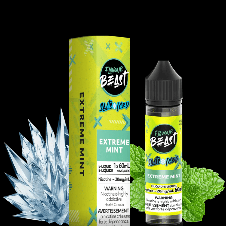 Flavour Beast Salt-Extreme Mint-60ml 60ml / 20mg Steinbach Vape SuperStore and Bong Shop Manitoba Canada