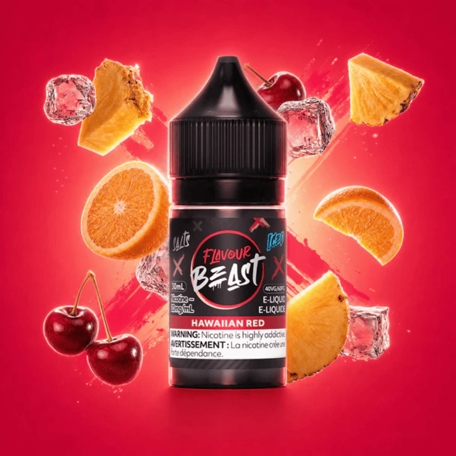 Flavour Beast Salt - Hawaiian Red Iced 30ml 30ml / 20mg Steinbach Vape SuperStore and Bong Shop Manitoba Canada