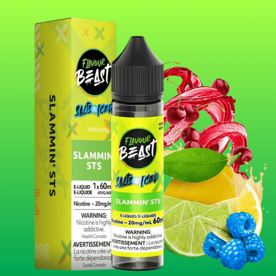 Flavour Beast Salt-Slammin' STS-60ml 60ml / 20mg Steinbach Vape SuperStore and Bong Shop Manitoba Canada