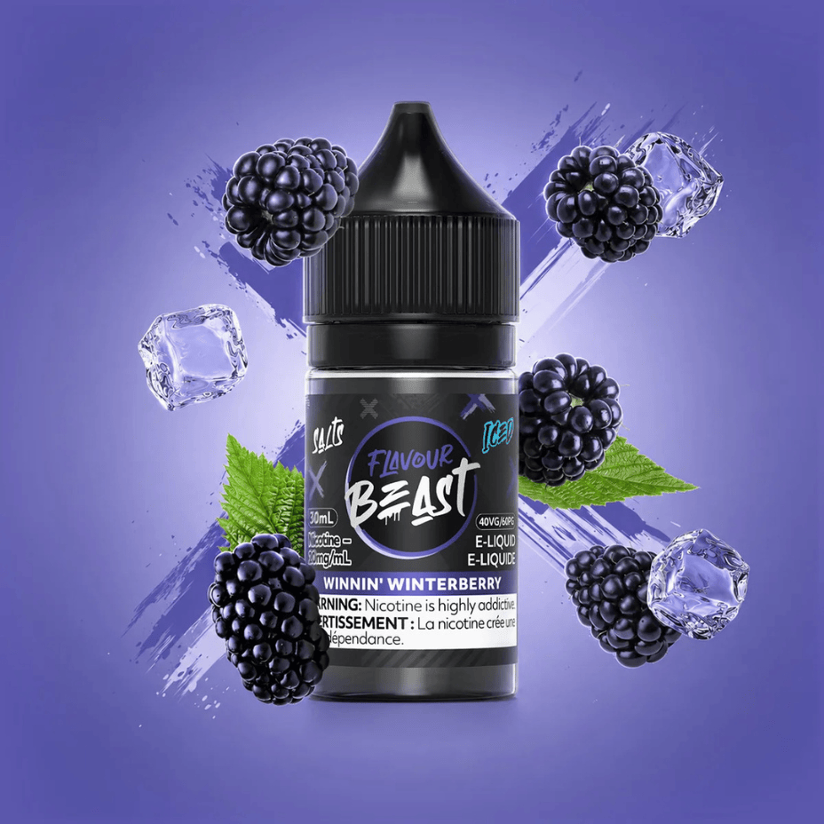 Flavour Beast Salt - Winnin' Winterberry Iced 20mg / 30ml Steinbach Vape SuperStore and Bong Shop Manitoba Canada