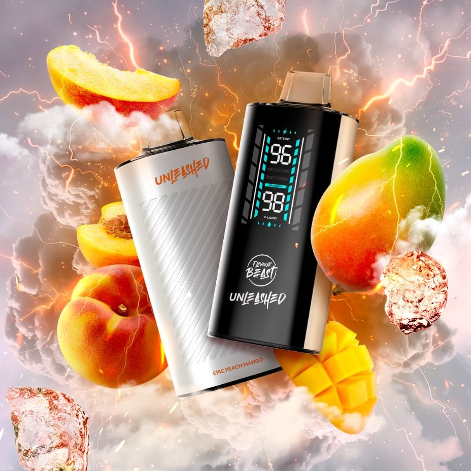 Flavour Beast Unleashed DCP 20K - Epic Peach Mango Steinbach Vape SuperStore and Bong Shop Manitoba Canada