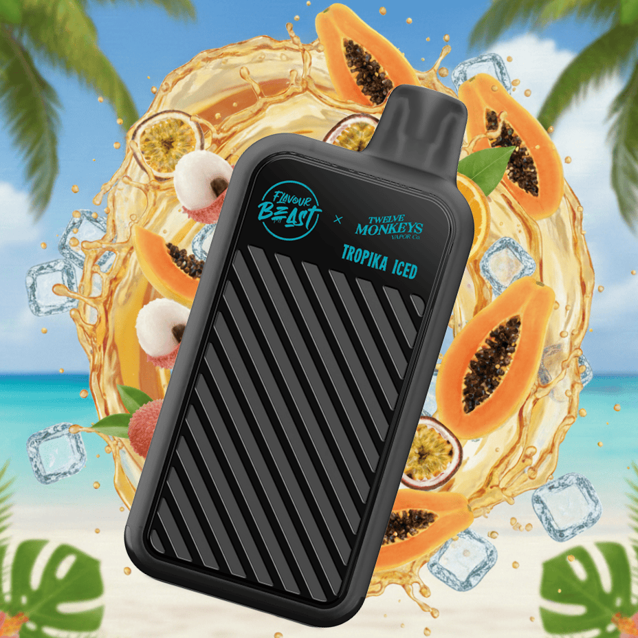 Flavor Beast Vape 50k Flavour Beast X 12 Monkeys Beast Mode Max 2 50K Disposable-Tropika Flavor Beast Vape 50k Flavour Beast X 12 Monkeys Beast Mode Max 2 50K Disposable-Tropika