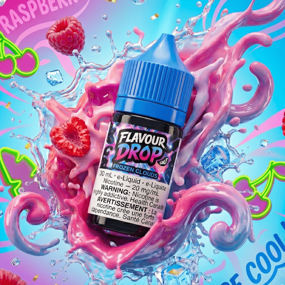 Flavour Drop Salts - Frozen Clouds 30mL / 20mg Steinbach Vape SuperStore and Bong Shop Manitoba Canada