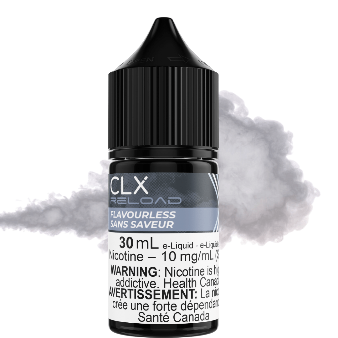 Flavourless Salt by CLX Reload E-Liquid 30mL / 10mg Steinbach Vape SuperStore and Bong Shop Manitoba Canada