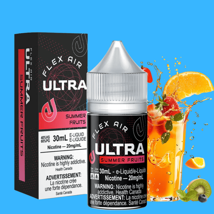 Flex Air Ultra Salt-Summer Fruits Vapexcape Vape and Bong Shop Regina Saskatchewan