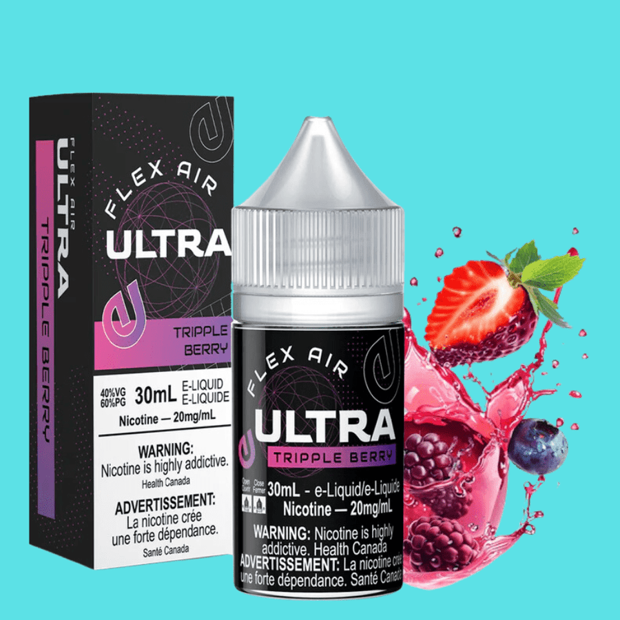 Flex Air Ultra Salt-Triple Berry Vapexcape Vape and Bong Shop Regina Saskatchewan