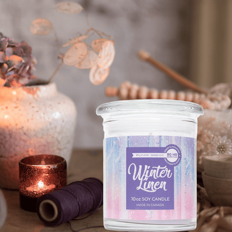 Fly-Hy Smoke Out Soy Candles-10oz Steinbach Vape SuperStore and Bong Shop Manitoba Canada