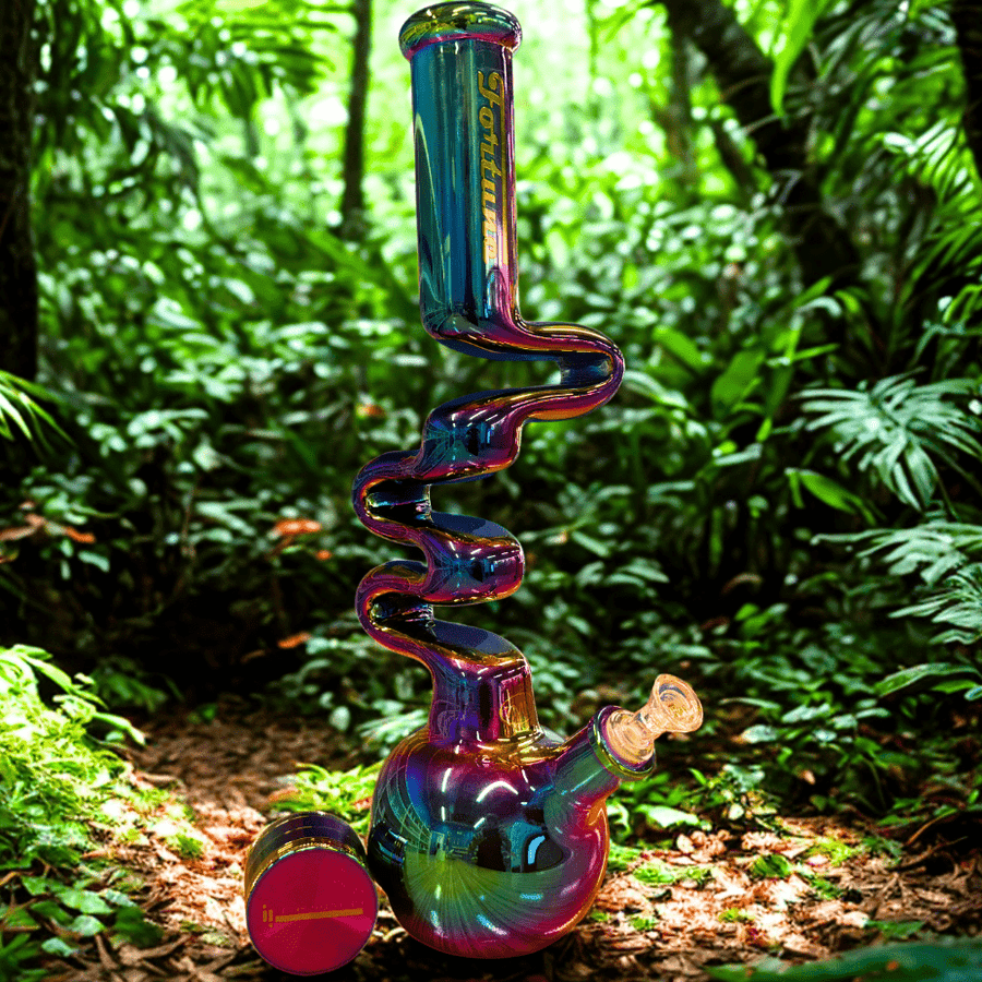 Fortune 7mm Electroplated Zong 18" Steinbach Vape SuperStore and Bong Shop Manitoba Canada