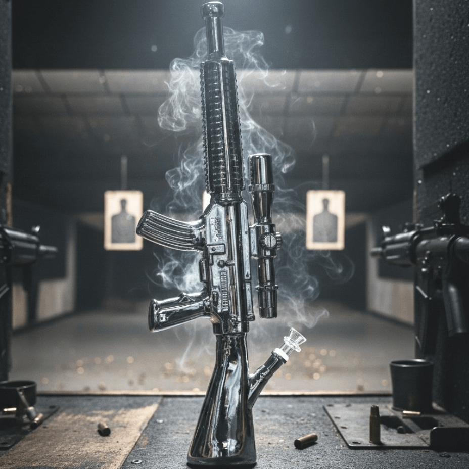 Fortune Glass Rifle Beaker Bong-23.5" Beaker Steinbach Vape SuperStore and Bong Shop Manitoba Canada