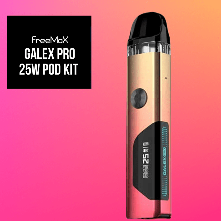 Freemax Galex Pro Pod Kit-25W Pink Gold Steinbach Vape SuperStore and Bong Shop Manitoba Canada