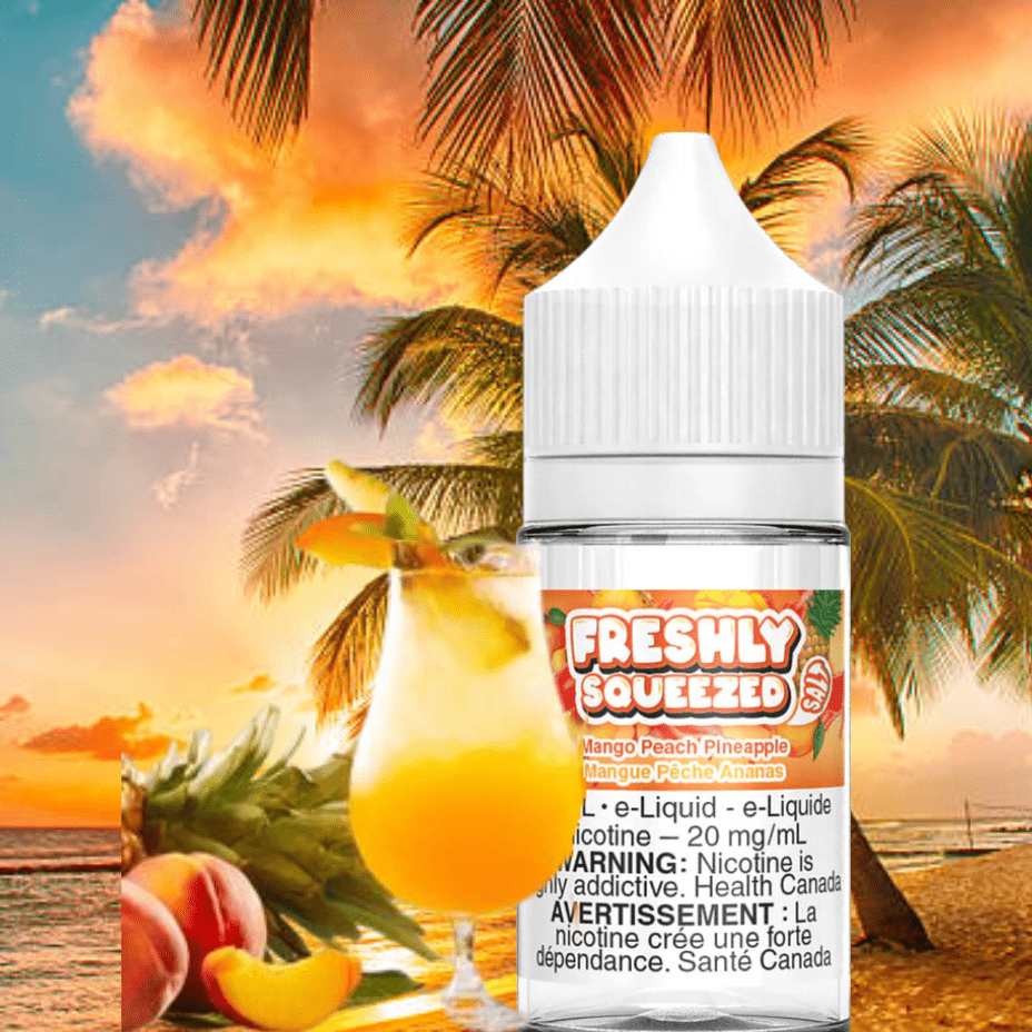 Freshly Squeezed Salt - Mango Peach Pineapple 30ml Steinbach Vape SuperStore and Bong Shop Manitoba Canada