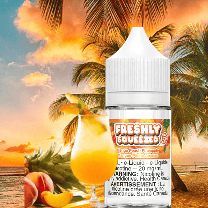 Freshly Squeezed Salt - Mango Peach Pineapple 30ml Steinbach Vape SuperStore and Bong Shop Manitoba Canada